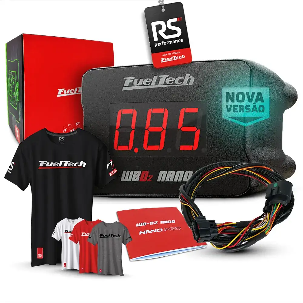 Wideband Nano + Chicote Para Motor Traseiro