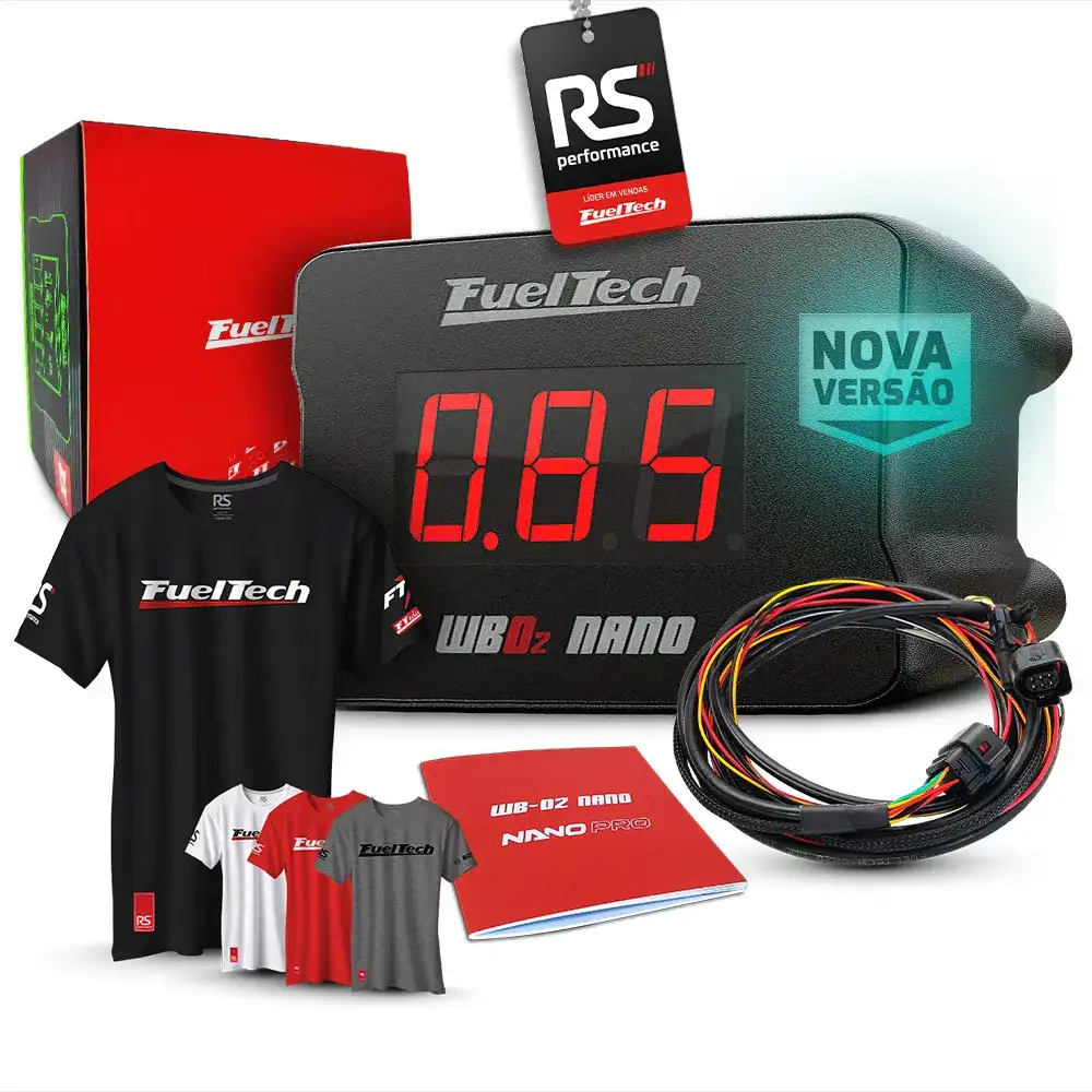 Wideband Nano + Chicote 4.9 Para Motor Traseiro