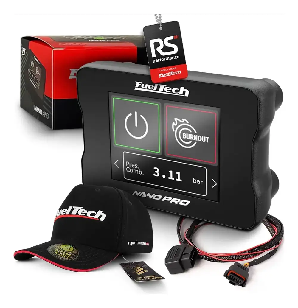 Wideband Nano Pro + Chicote Obd2 Para Carros Com Remap