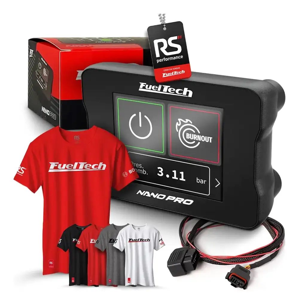 Wideband Nano Pro + Chicote Obd2 Para Carros Com Remap