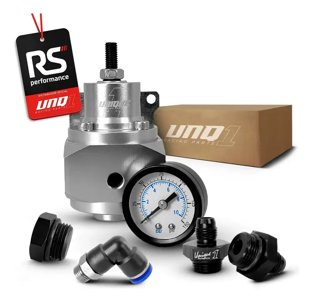 Kit Dosador Esférico Silver 8an X 6an Com Manômetro 4 Cores