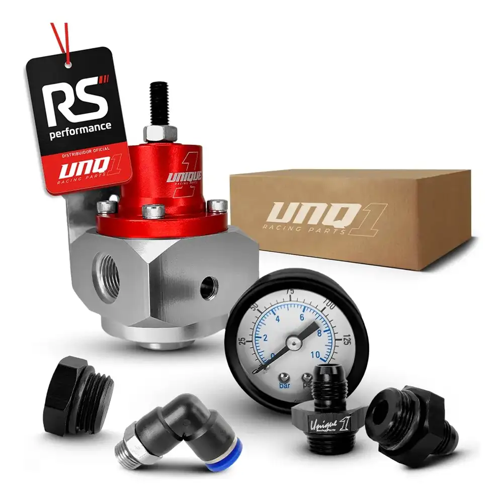 Kit Dosador Esférico Silver 8an X 6an Com Manômetro 4 Cores