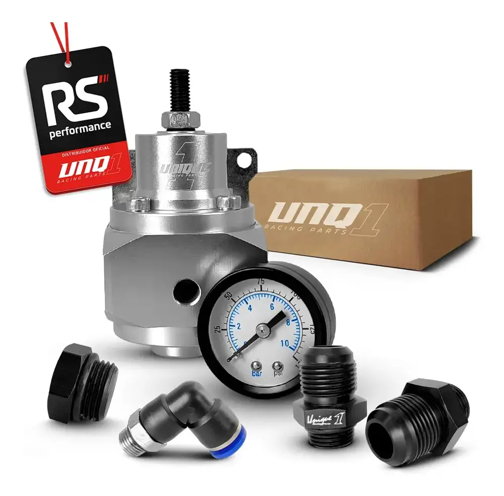 Kit Dosador Esférico Silver 8an X 10an Com Manômetro 4 Cores