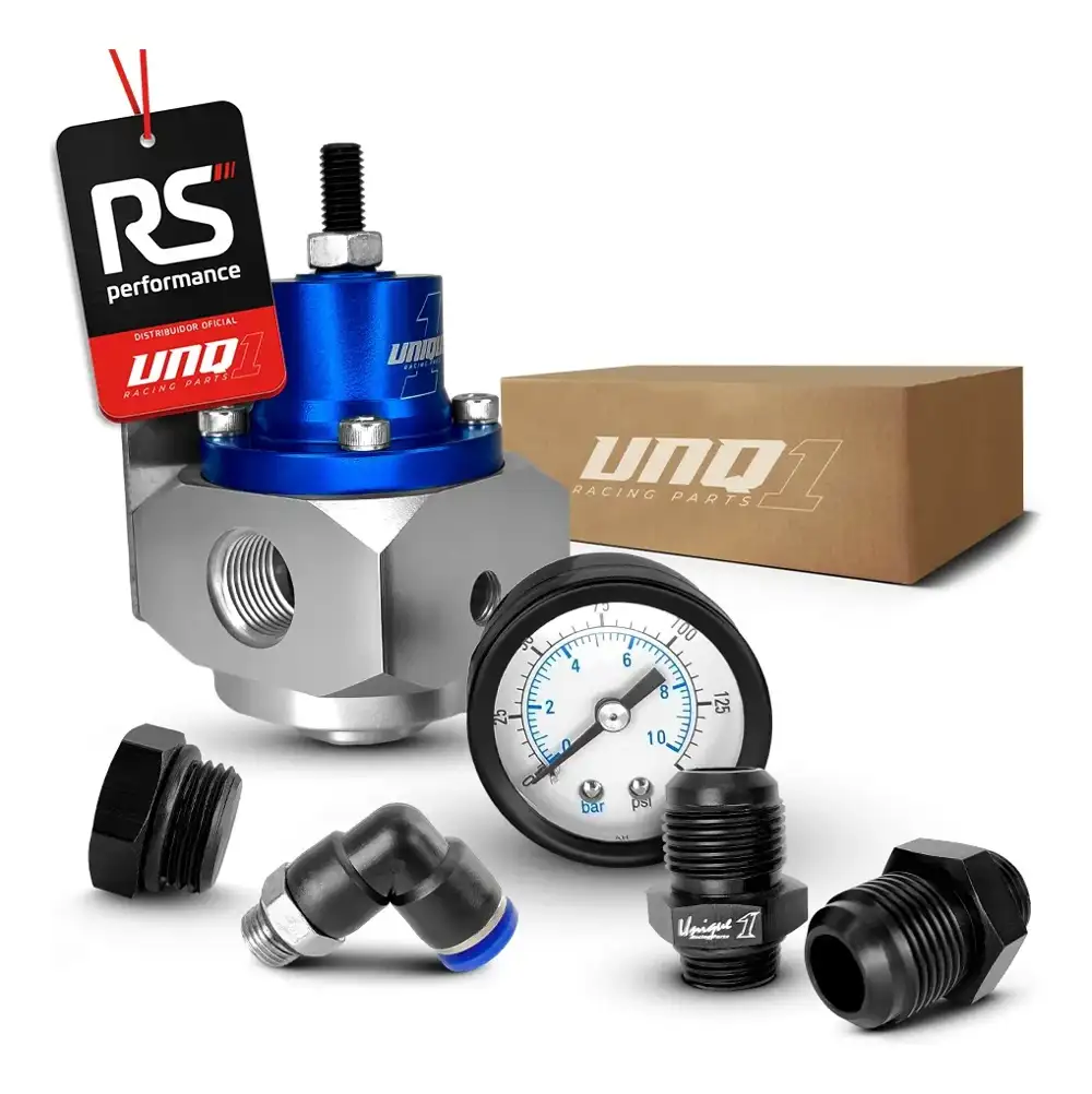 Kit Dosador Esférico Silver 8an X 10an Com Manômetro 4 Cores