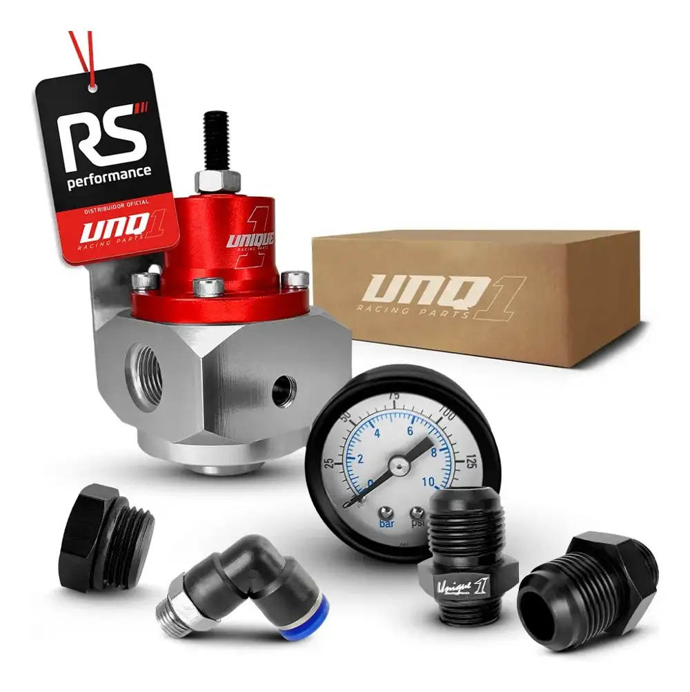 Kit Dosador Esférico Silver 8an X 10an Com Manômetro 4 Cores