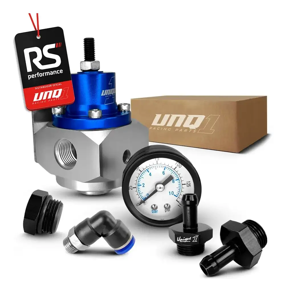 Kit Dosador Esférico Silver 8an X 3/8 Com Manômetro 4 Cores