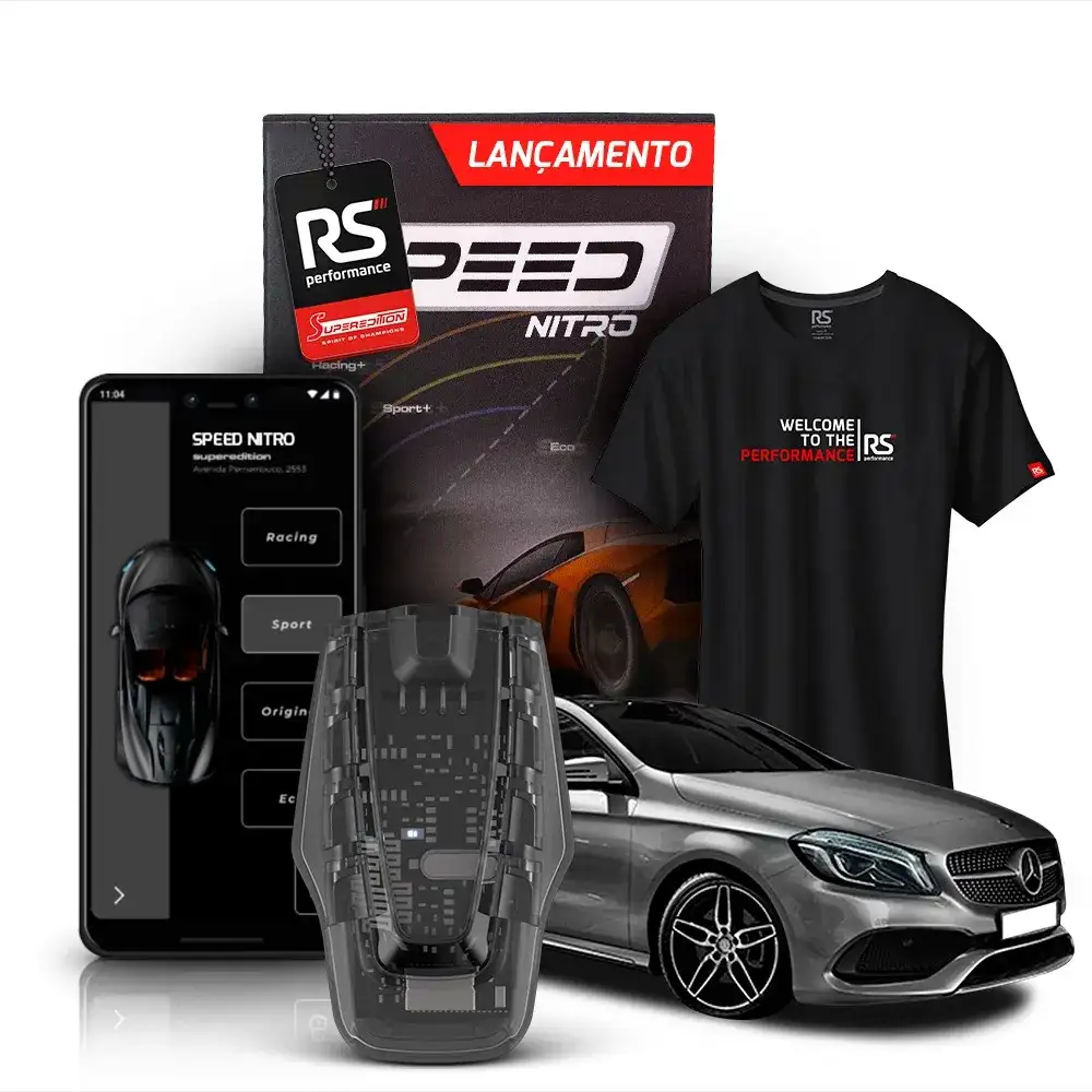 Chip Módulo De Aceleração Speed Nitro Mercedes E Honda