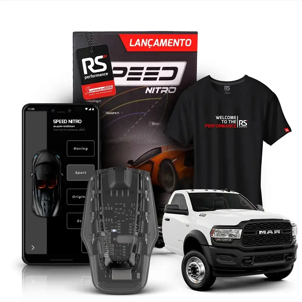 Chip Módulo De Aceleração Speed Nitro Chevrolet E Ram
