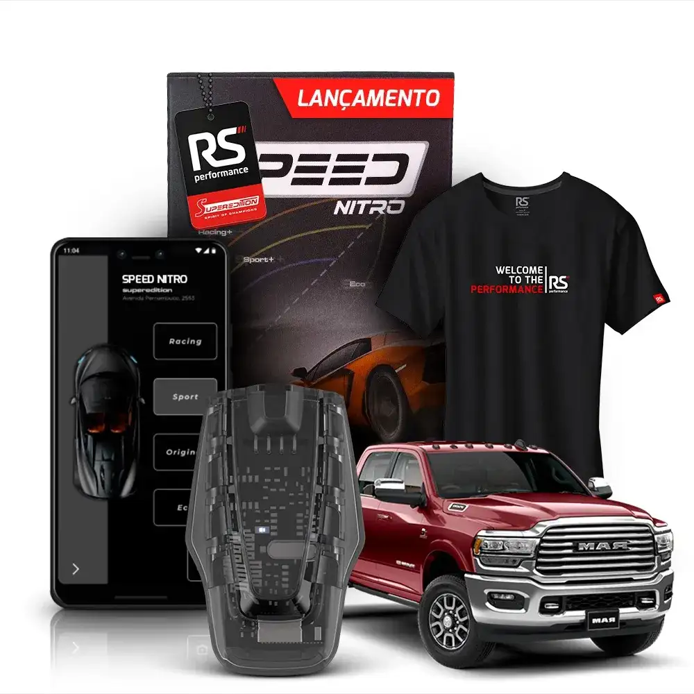 Chip Módulo De Aceleração Speed Nitro Chevrolet E Ram