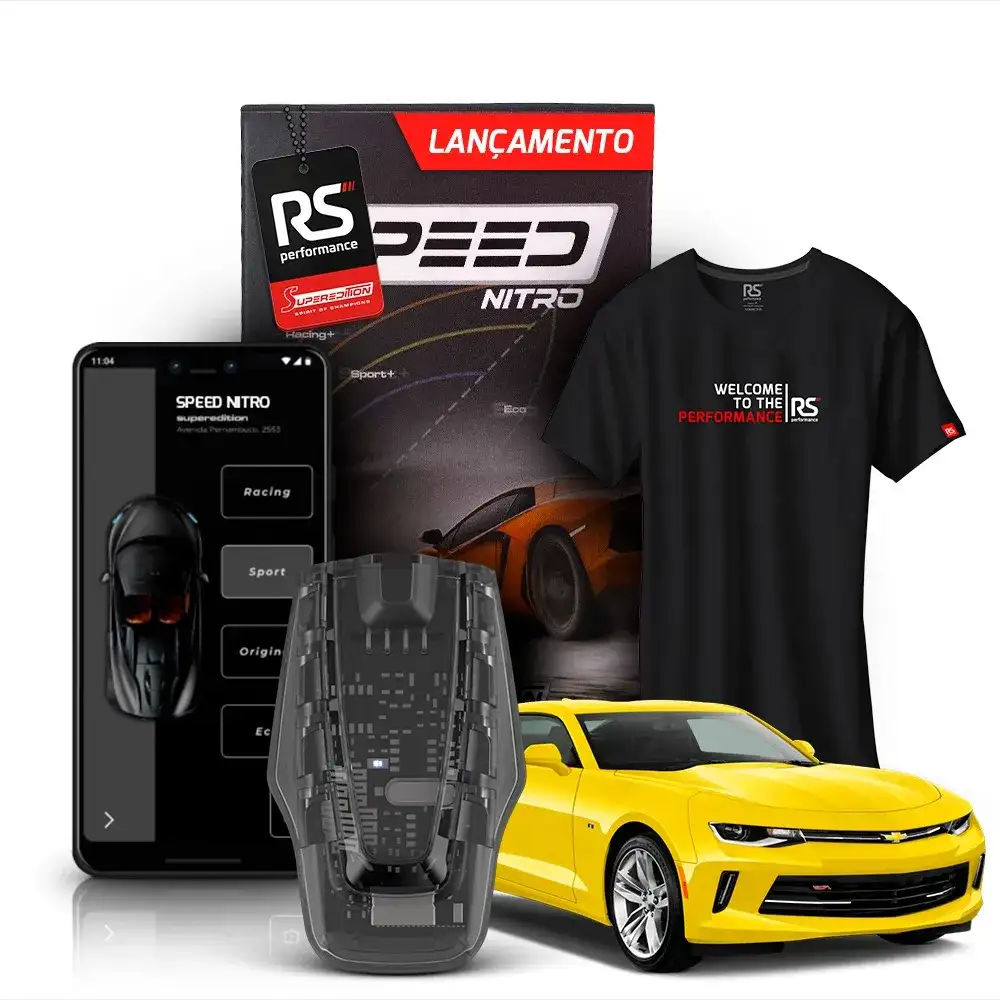 Chip Módulo De Aceleração Speed Nitro Chevrolet E Ram