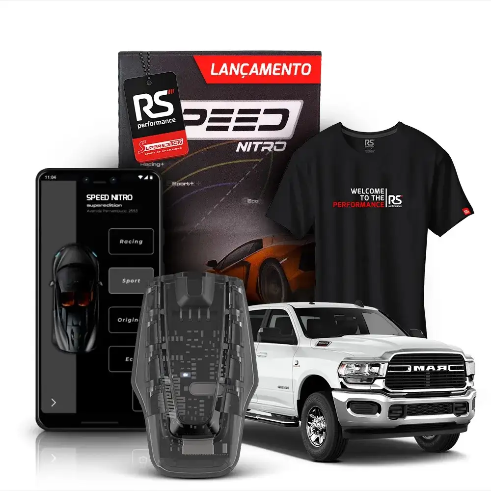 Chip Módulo De Aceleração Speed Nitro Chevrolet E Ram