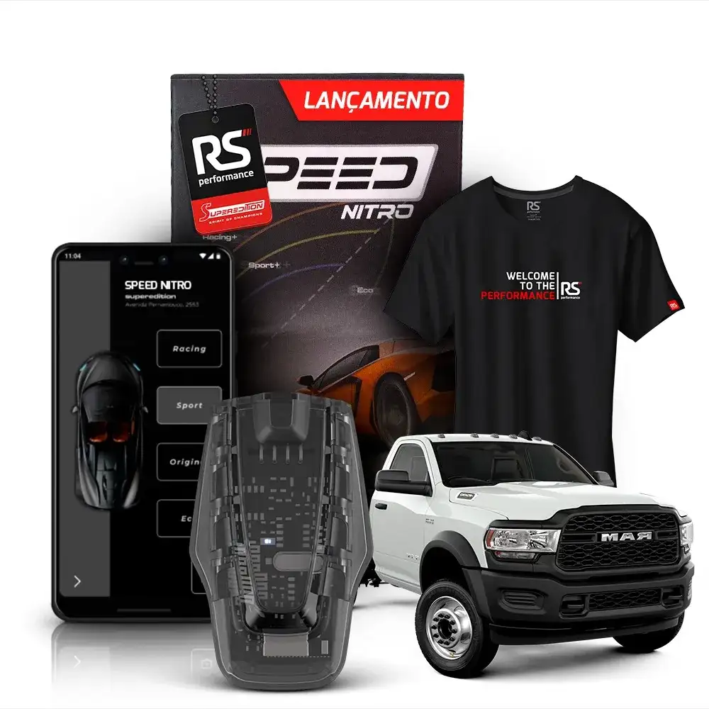 Chip Módulo De Aceleração Speed Nitro Chevrolet E Ram