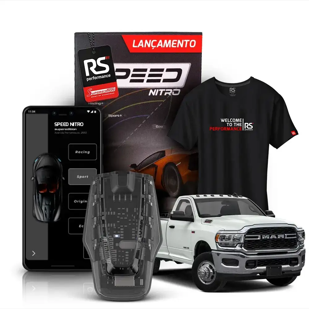 Chip Módulo De Aceleração Speed Nitro Chevrolet E Ram