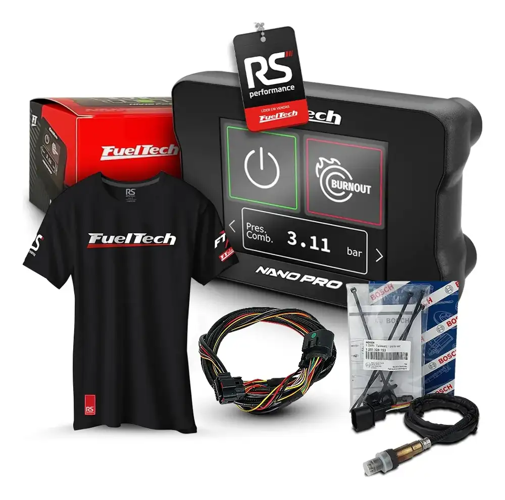 Wide Nano Pro + Chicote Motor Dianteiro + Sonda Bosch 4.2