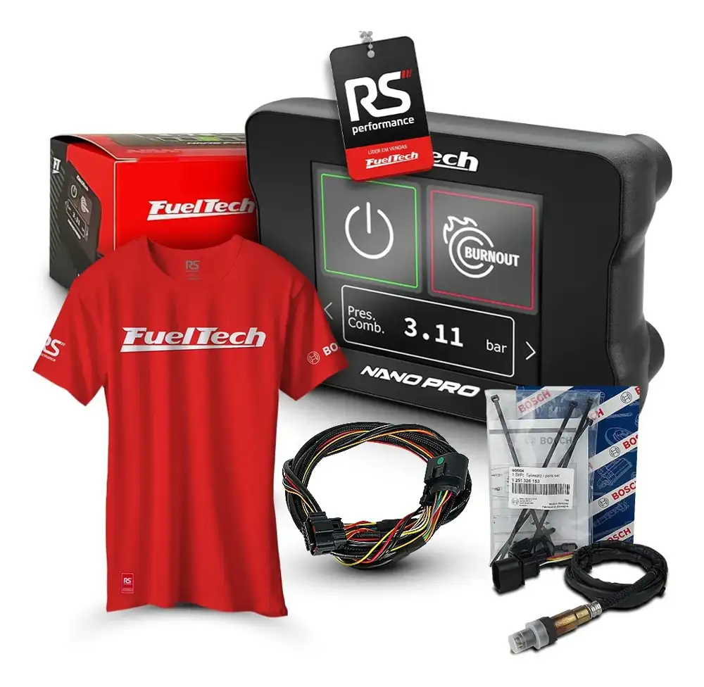 Wide Nano Pro + Chicote Motor Dianteiro + Sonda Bosch 4.2