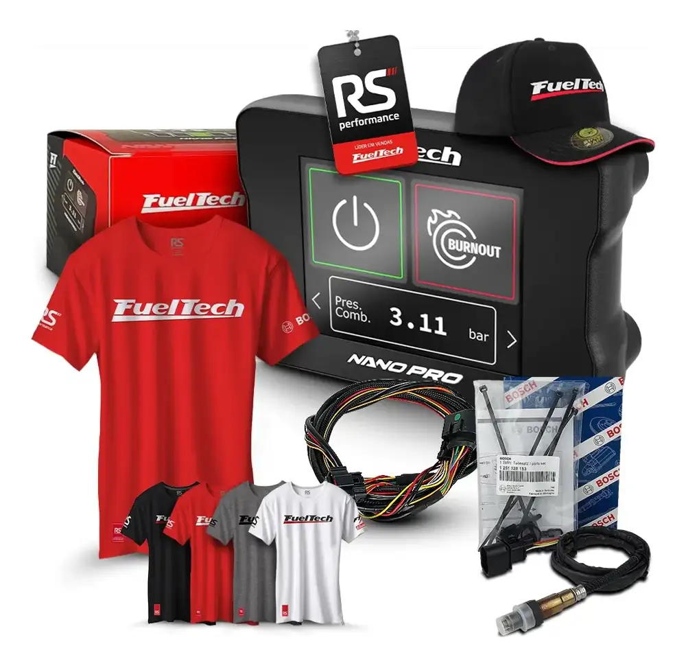 Wide Nano Pro + Chicote Motor Traseiro + Sonda Bosch 4.2