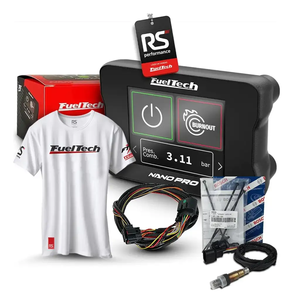 Wide Nano Pro + Chicote Motor Traseiro + Sonda Bosch 4.2