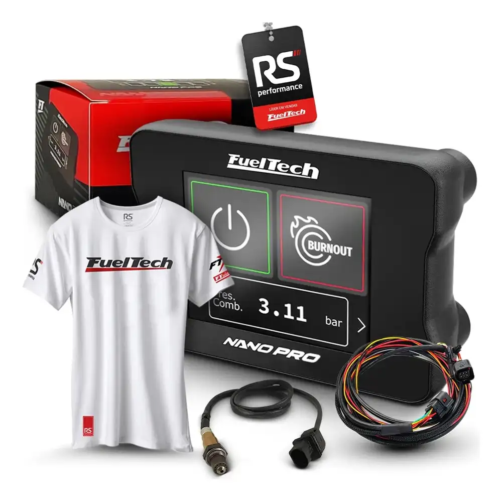 Wide Nano Pro + Chicote Motor Traseiro + Sonda Bosch 4.9