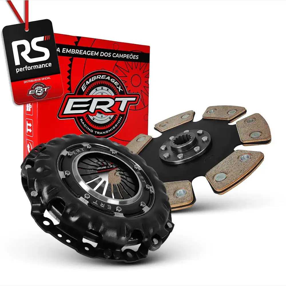 Embreagem Monodisco Com 7 Pastilhas Pedal Leve Até 450cv
