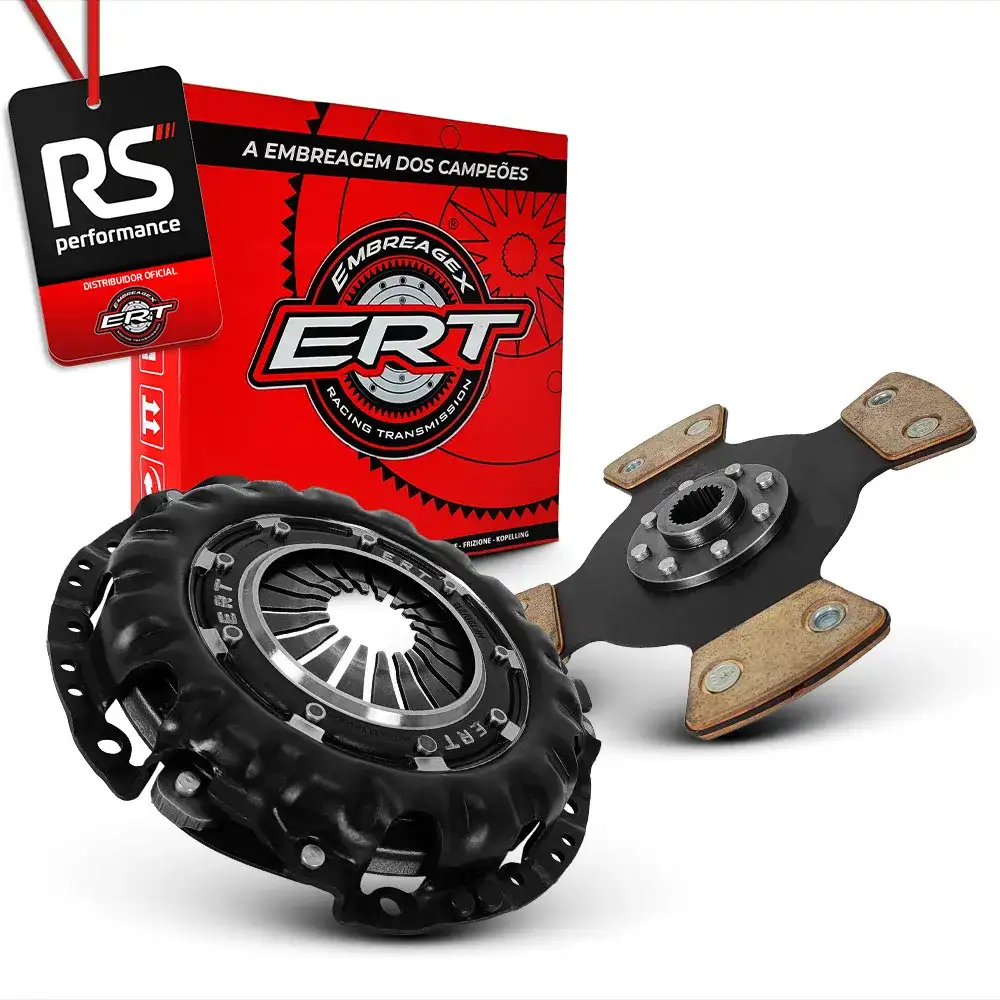 Embreagem Monodisco Com 4 Pastilhas Pedal Leve Até 300cv