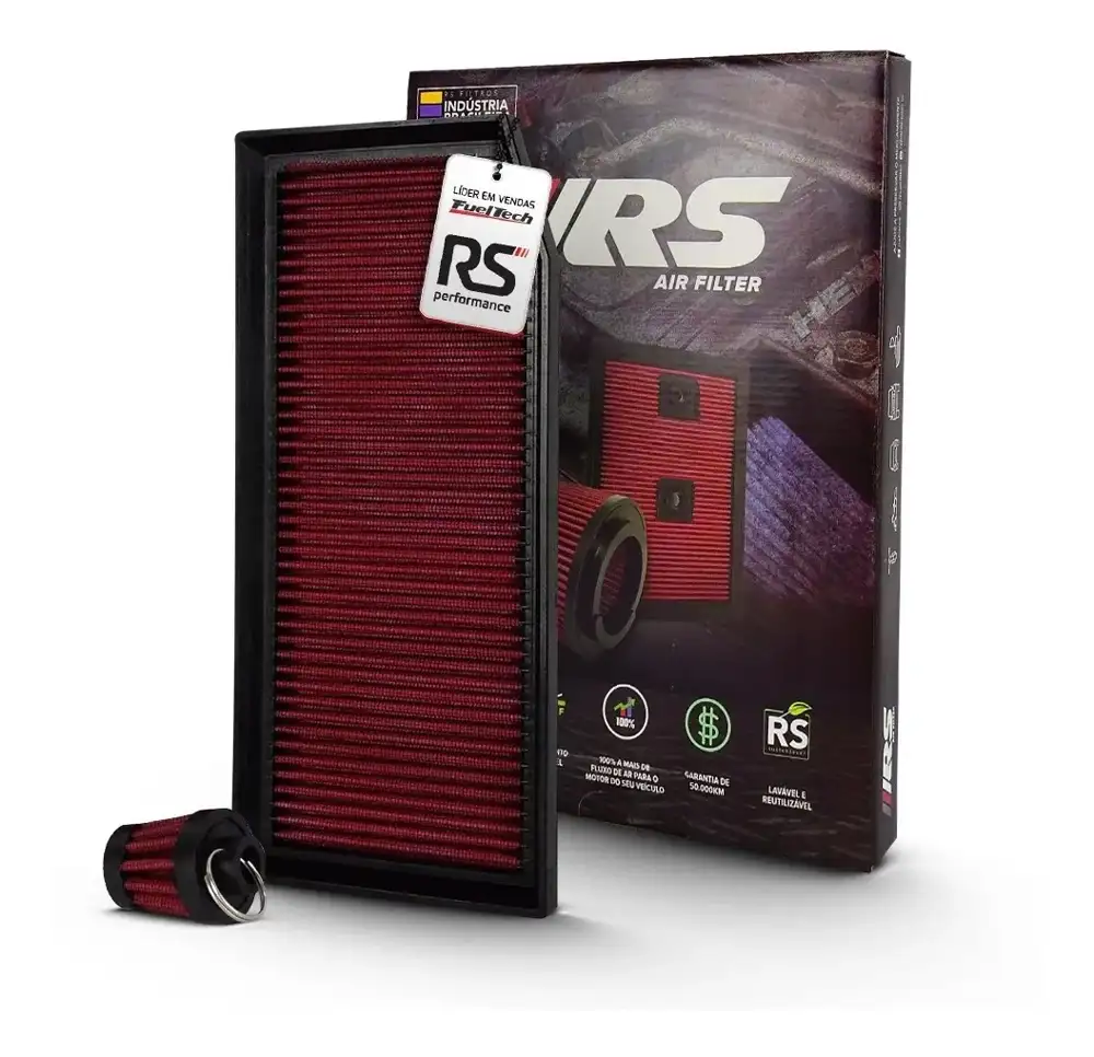 Filtro Ar Esportivo Inbox Captur Duster Sandero Logan 2015+