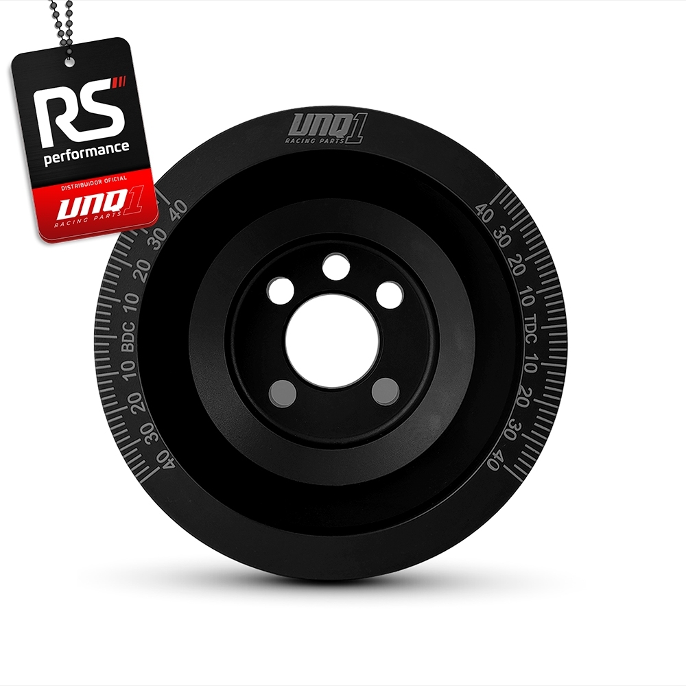 Polia Roda Fonica Poly V Sextavada Racing Ap 8v 125mm