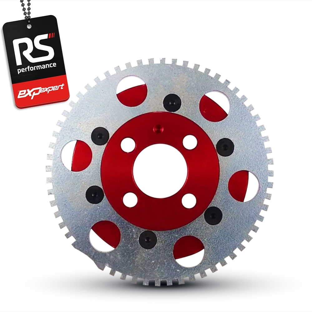 Polia Roda Fônica 60-2 Vw Ap 8v Alumínio Billet By RS Performance