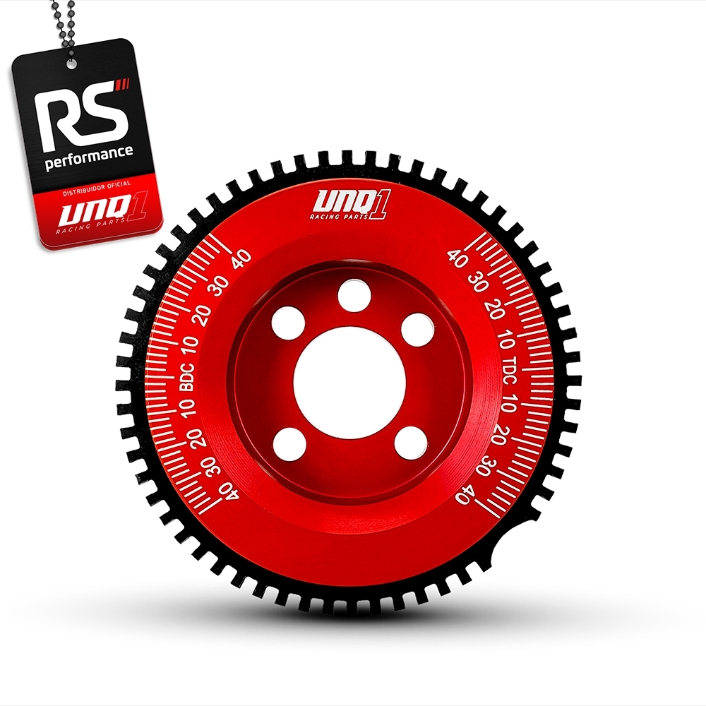 Polia Roda Fônica 100mm Ap 8v Sextavada Correia Simples V