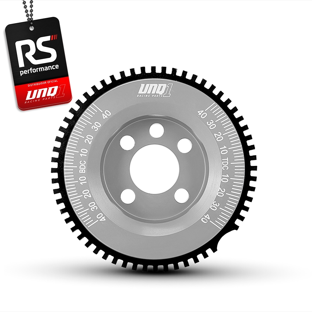 Polia Roda Fônica 100mm Ap 8v Sextavada Correia Simples V