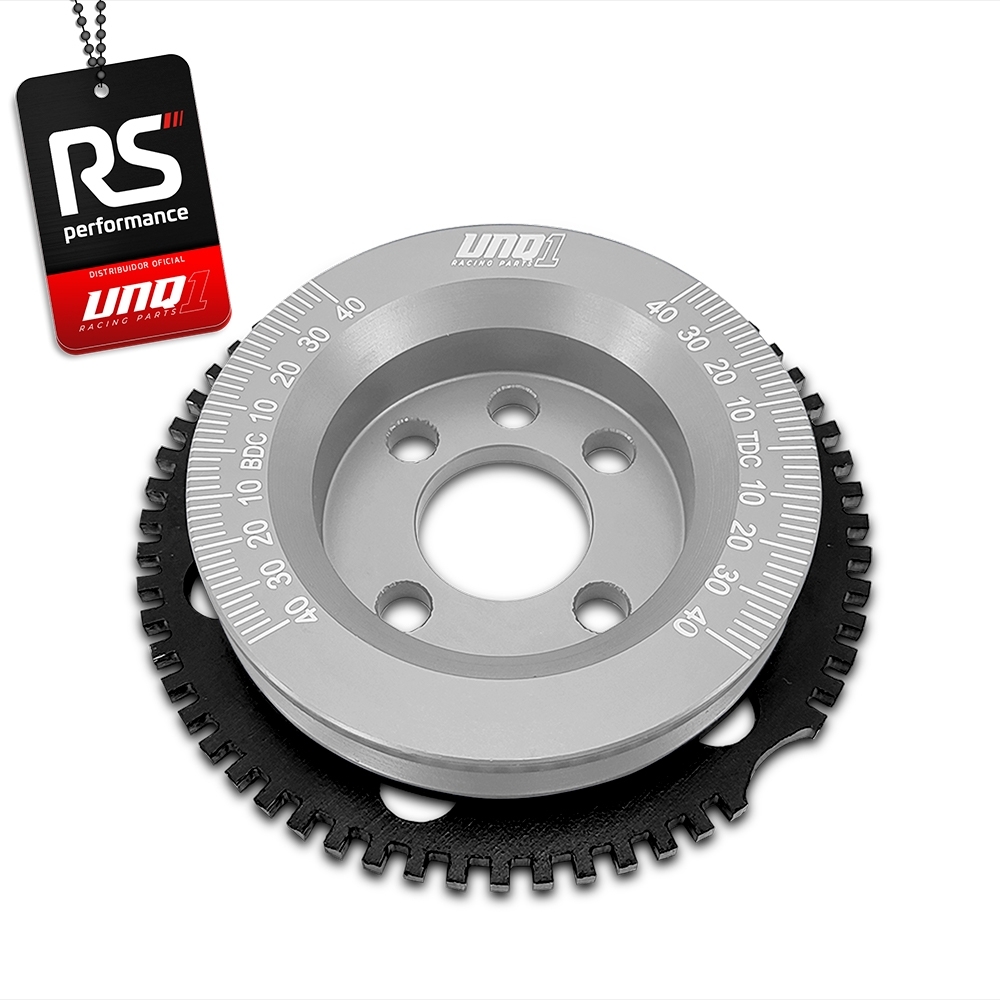 Polia Roda Fônica 100mm Ap 8v Sextavada Correia Simples V