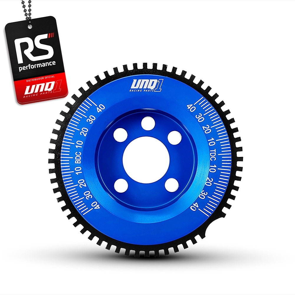 Polia Roda Fônica 100mm Ap 8v Sextavada Correia Simples V