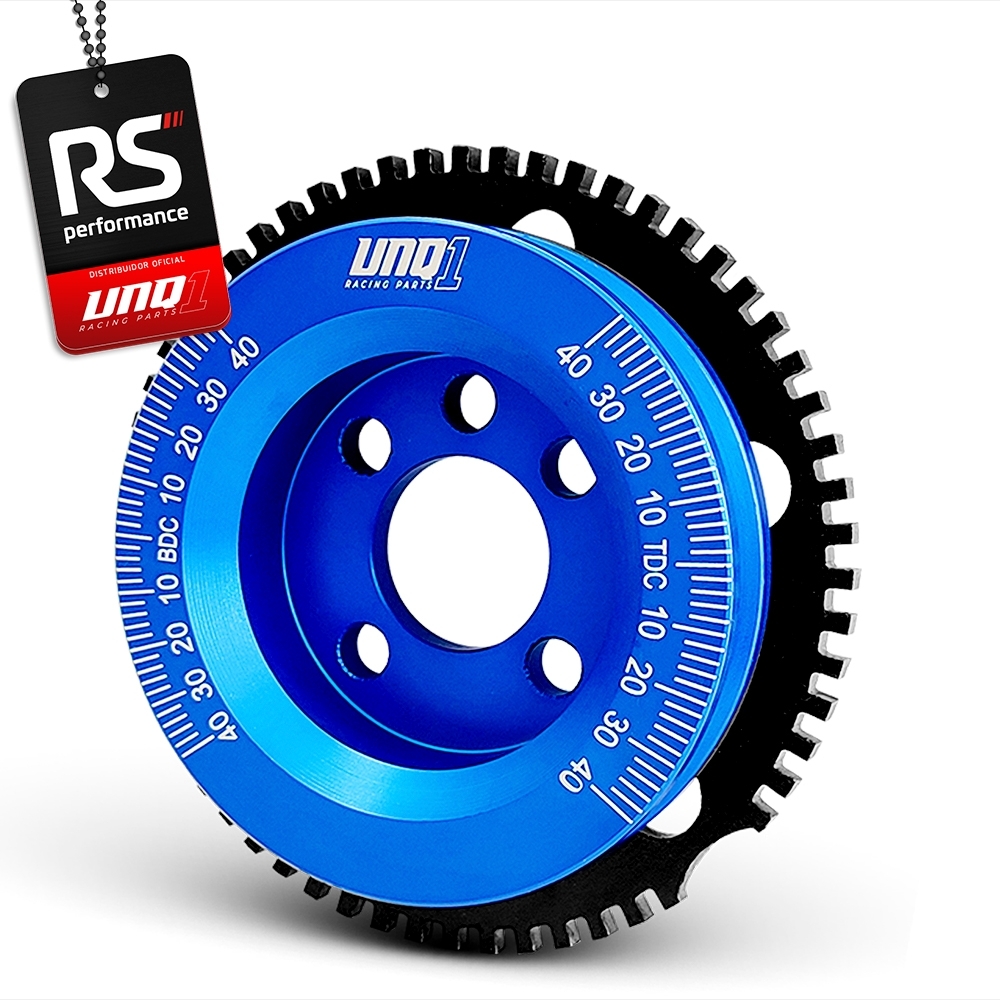 Polia Roda Fônica 100mm Ap 8v Sextavada Correia Simples V