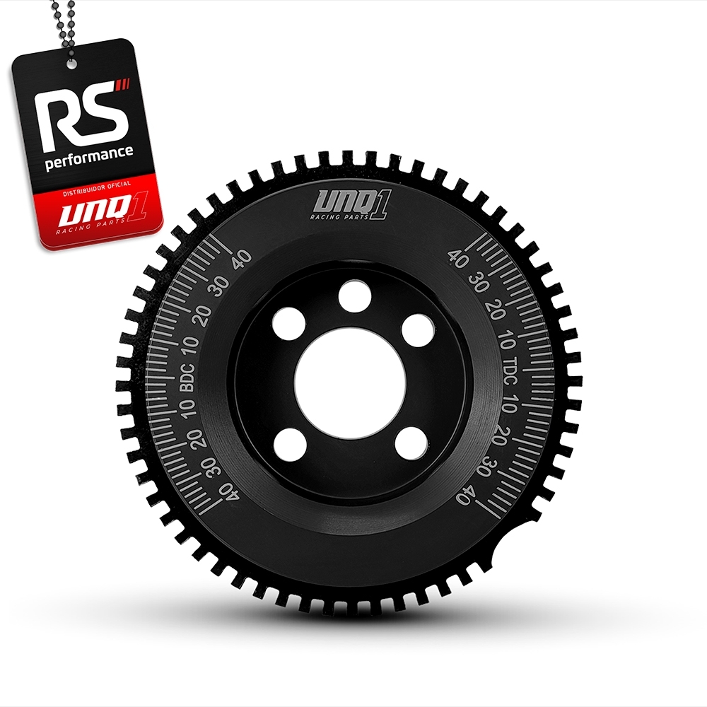 Polia Roda Fônica 100mm Ap 8v Sextavada Correia Simples V