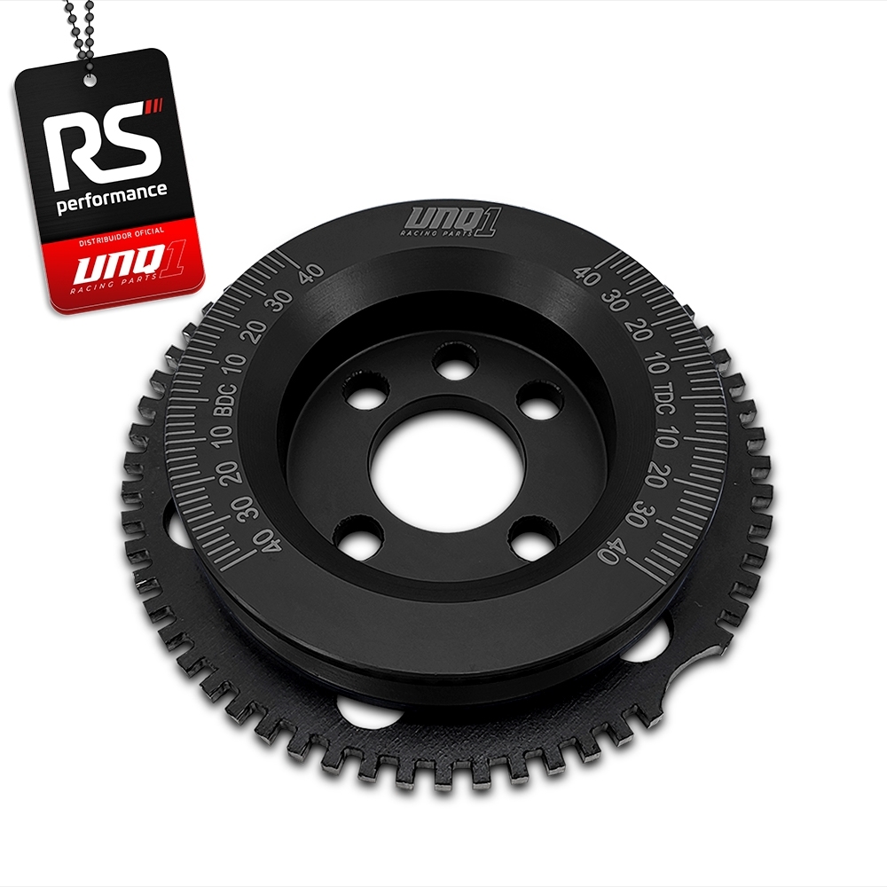 Polia Roda Fônica 100mm Ap 8v Sextavada Correia Simples V