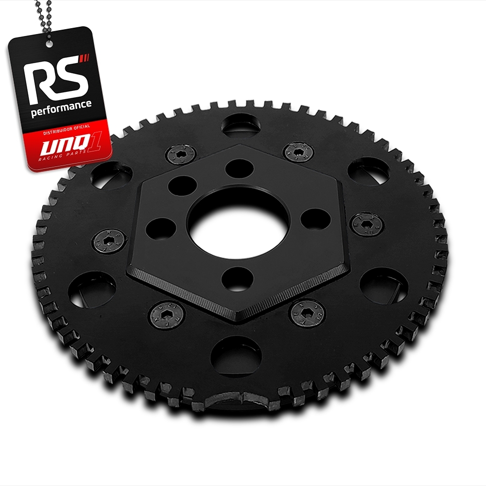 Polia Roda Fônica 100mm Ap 8v Sextavada Correia Simples V