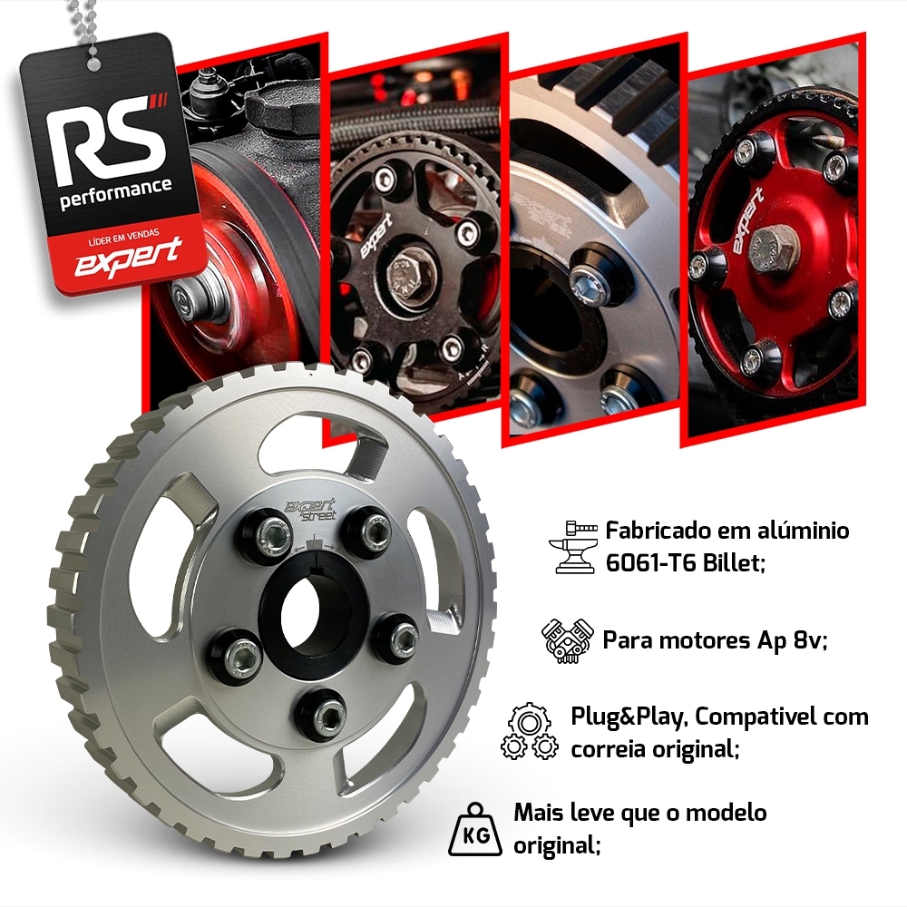 Polia Regulável Comando Vw Ap 8v - Linha Tributo Orbital