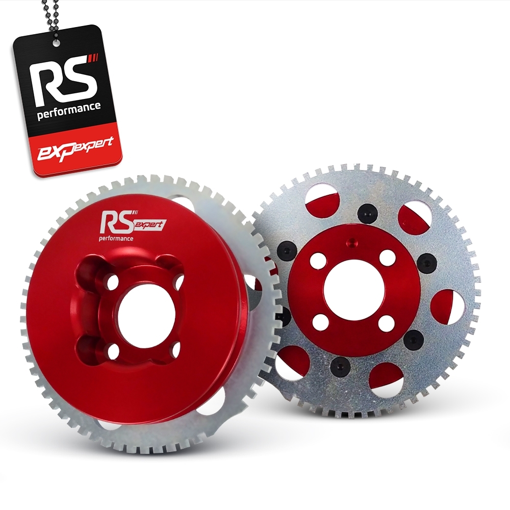 Jogo Polia Regulável Motor Ap 8v - Sem Ar E Direção By RS Performance