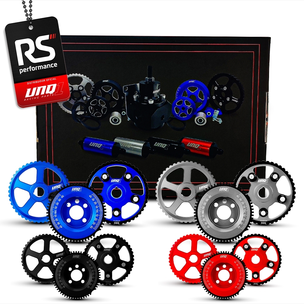 Jogo De 3 Polias Para Motor Ap 8v Billet Linha Competition