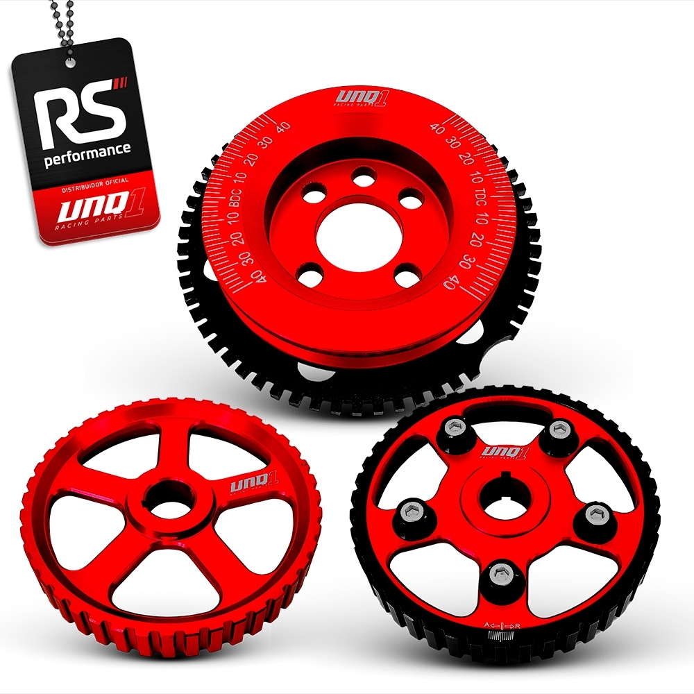 Jogo De 3 Polias Para Motor Ap 8v Billet Linha Competition
