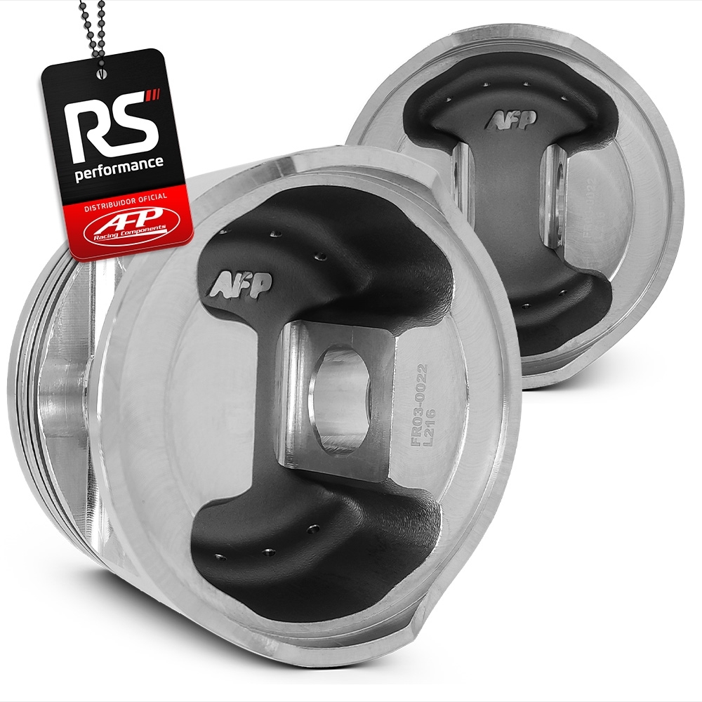 Jogo 4 Pistão Forjado AP 2.0 Turbo 8v Solid Forged Pino 20