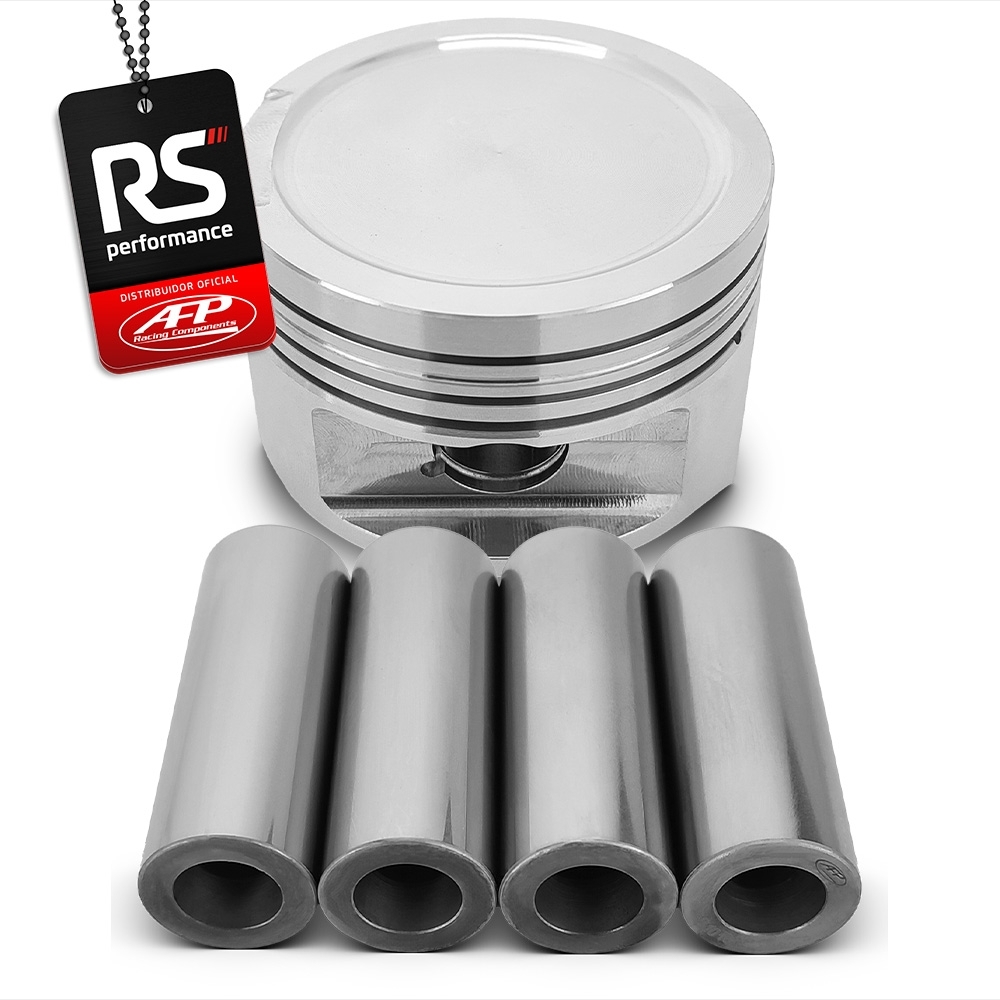 Kit 4 Pistão Forjado Vw / Audi 1.9T 20v + Pinos + Anéis