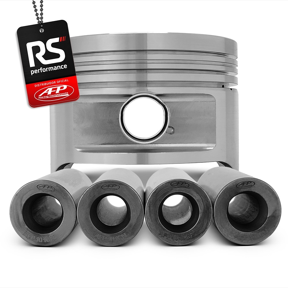 Kit 4 Pistão Forjado Vw / Audi 1.9T 20v + Pinos + Anéis