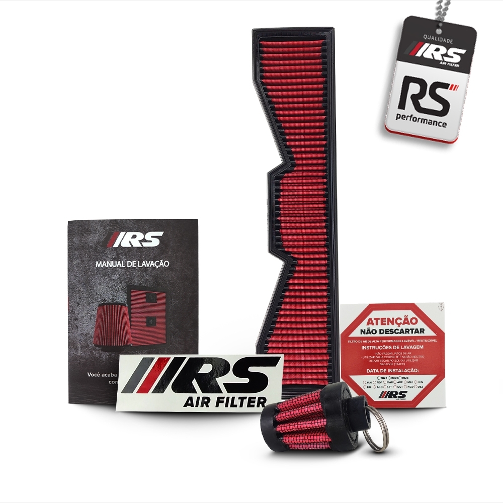 Filtro Esportivo Inbox Audi RS6 C8 RS7 4.0 Bi-Turbo V8 2019+			