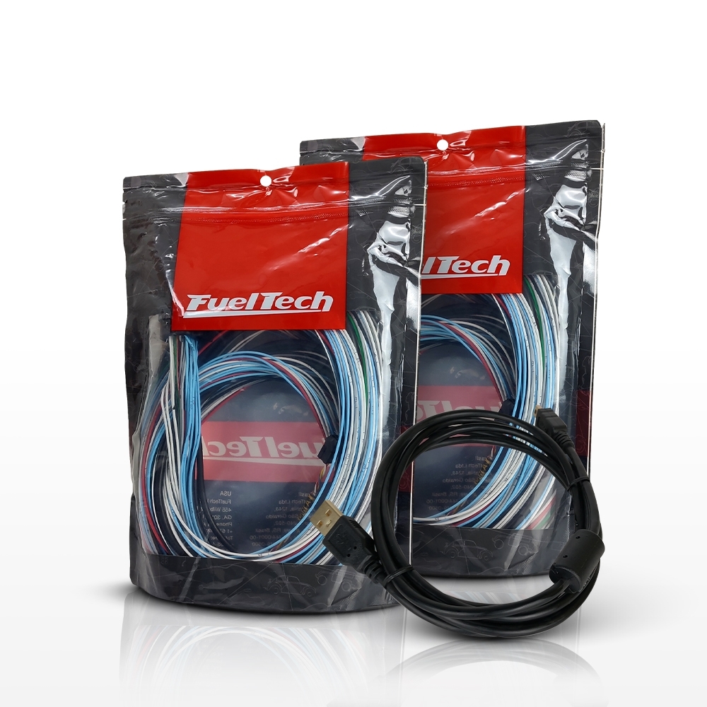 Injeção Programável Fueltech Ft550 - Chicote Motor Traseiro