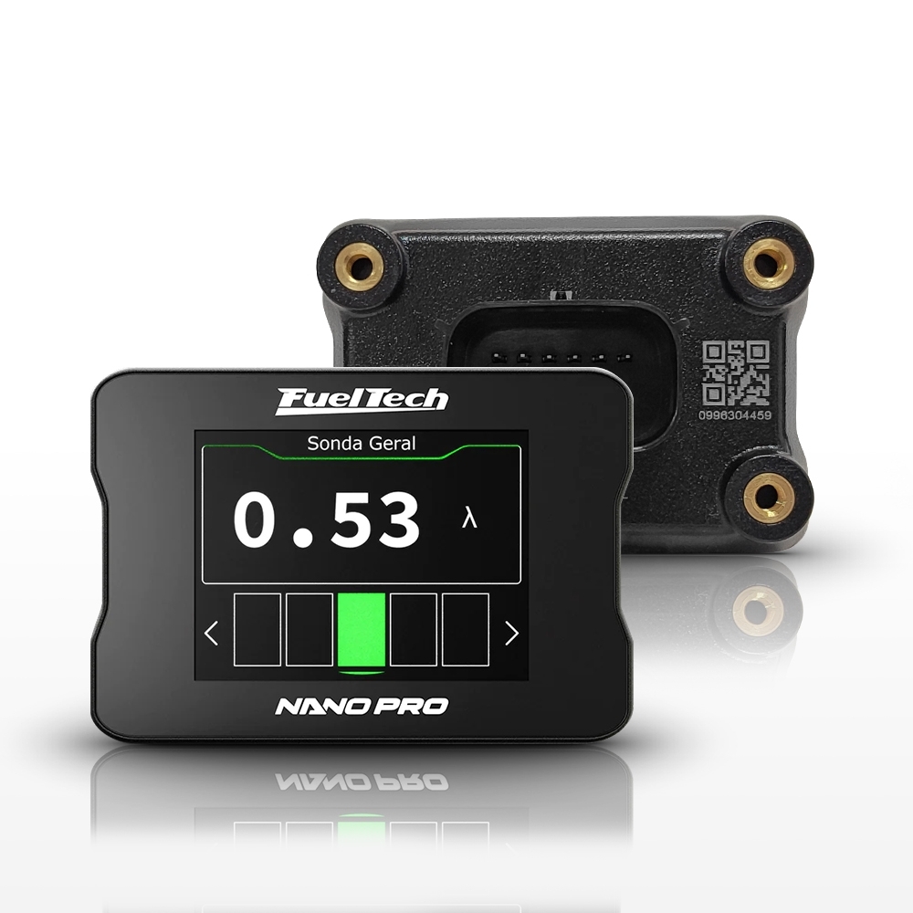 Módulo de Injeção Ft550 Com Chicote Motor Dianteiro + WideBand Nano Pro + Sonda Bosch 4.2