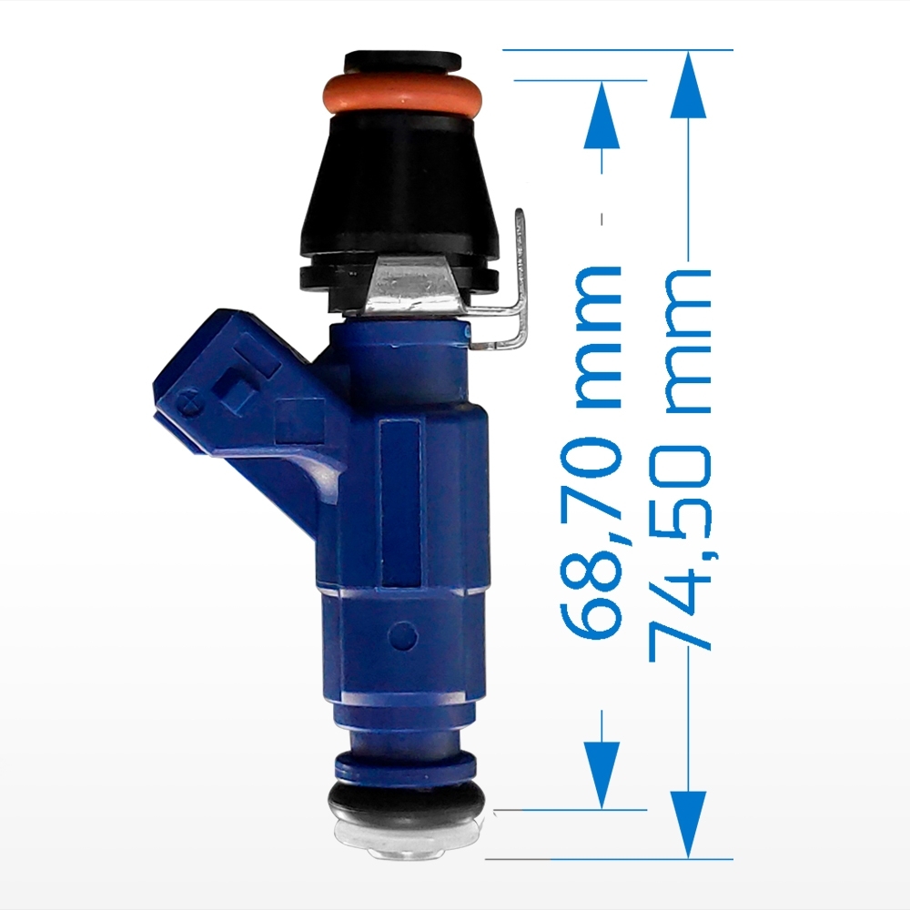Kit 4 Bico Injetor Alta Vazão Bosch 112lb/h 129lb/h 145lb/h