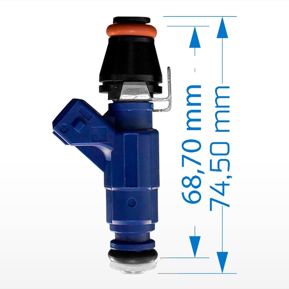 Kit 6 Bico Injetor Alta Vazão Bosch 112lb/h 129lb/h 145lb/h