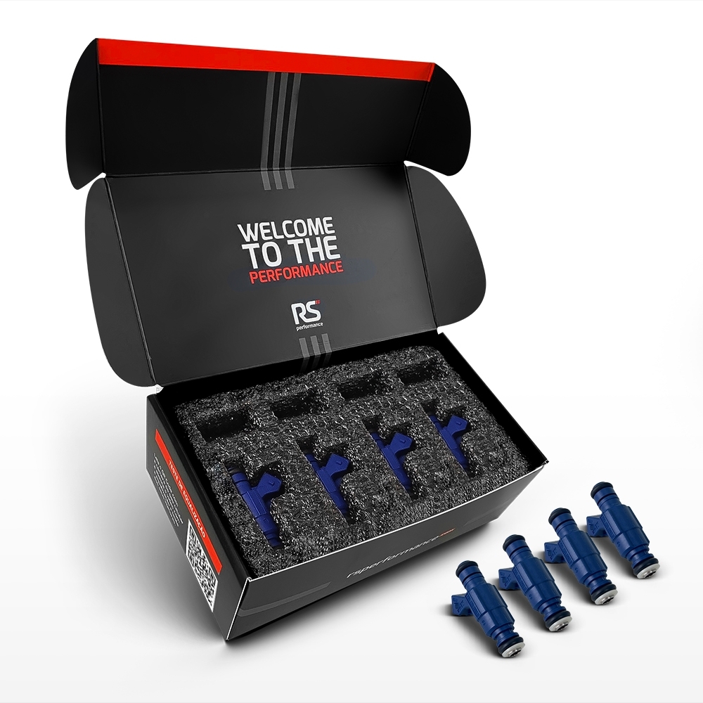 Kit 8 Bico Injetor Alta Vazão Bosch 112lb/h 129lb/h 145lb/h