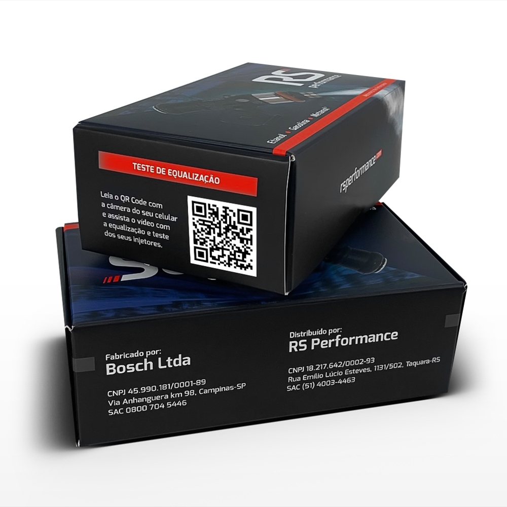Kit 8 Bico Injetor Alta Vazão Bosch 112lb/h 129lb/h 145lb/h