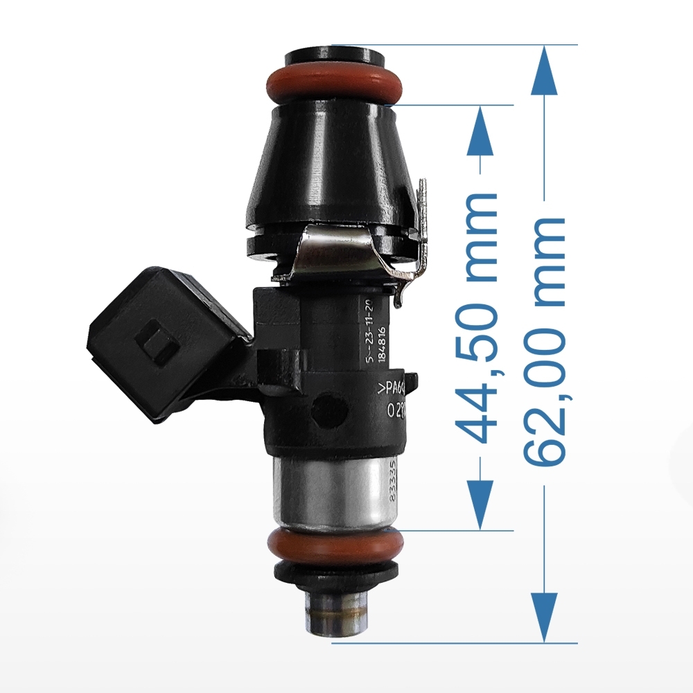 Kit 5 Bicos Injetores Bosch Alta Vazão 125 / 158 / 221 Lb/h
